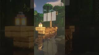 Minecraft Medieval Boat  Lets Build a Medieval Village  Ep4 [upl. by Berlinda]