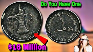 UAE 1 Dirham 14252005 Most Valuable Old Coins Rare Coins Worth Million for Numismatics ValueReview [upl. by Kennett697]