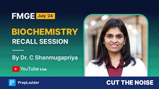 FMGE July 24 Biochemistry Recall by Dr Shamugapriya🔍 [upl. by Jari]