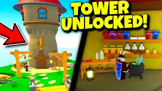 I Unlocked The SECRET GUILD TOWER Farmstead Roblox [upl. by Orpah]