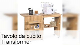 Tavolo pieghevole per cucito modelli Ikea per casa e infeltrimento [upl. by Madelaine345]