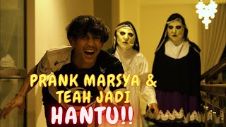 AMIR LARI NAMPAK H4NTU   PRANK MARSYA amp TEAH SER4M [upl. by Gusty360]