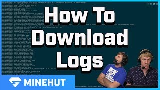 How To Download Logs  Minehut 101 [upl. by Manton130]