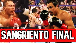 JUAN MANUEL MARQUEZ hace VOMITAR SANGRE a boxeador AUSTRALIANO  Marquez vs Robbie Peden [upl. by Urion]