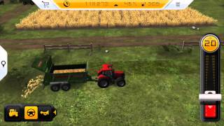 Farming Simulator 14  Gameplay on iPhone 5s [upl. by Wolfgram433]