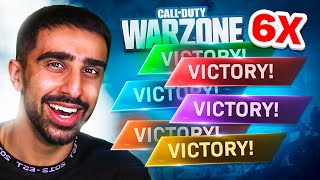 🔴 Winning 6 GAMES of WARZONE IN A ROW [upl. by Brewer]