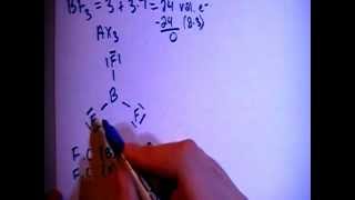 Boron Trifluoride BF3 Lewis Dot Structure [upl. by Raine]