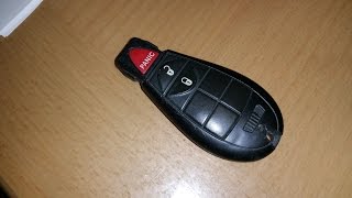 Dodge Grand Caravan Key Fob Battery Replacement 2008  2021 [upl. by Oimetra552]