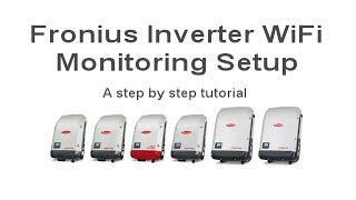 Fronius Inverter WiFi Setup  A Step by Step Tutorial [upl. by Iba]