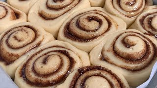 The Fluffiest Cinnamon Roll Recipe  Secret Ingredients [upl. by Alra]