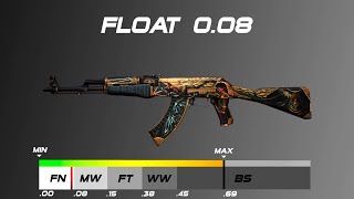 CSGO AK47  Legion of Anubis  Skin floatwear [upl. by Oelak]