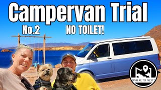 We tried out a CAMPERVAN with NO TOILET  How did our trip go [upl. by Worrell674]