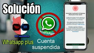 NECESITAS LA APLICACIÓN WHATSAPP Oficial para iniciar sesión cuenta de WhatsApp baneada solución [upl. by Pooh807]