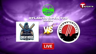 Live  Knight Riders vs Falcons legends  2nd Match  Atlanta Open 2024  T Sports [upl. by Neeli279]