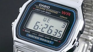 CASIO A159 watch replica review [upl. by Ycam]