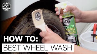 How To Best Wheel Wash  Chemical Guys [upl. by Yartnoed]