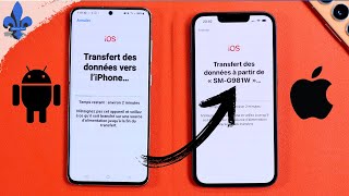 Transférer toutes les données dun Android vers un iPhone [upl. by Niawat]