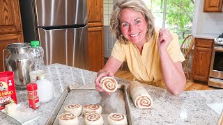 Easy Cinnamon Rolls Step By Step Instructions [upl. by Eleda]