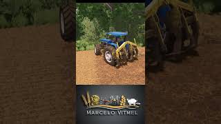 TRATOR NEW HOLLAND 8030  ARANDO TERRA  INTERIOR DO MATO GROSSO DO SUL  FARMING SIMULATOR 22 [upl. by Bealle44]