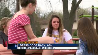 Nearly 20 girls face dress code violations at Elkhorn Area Middle School [upl. by Lahpos753]