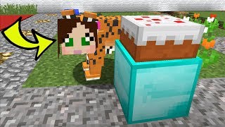 Minecraft TIGERS HIDE AND SEEK  Morph Hide And Seek  Modded MiniGame [upl. by Anaidni16]