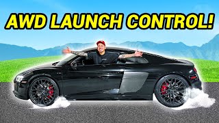 LAUNCHING MY NEW AUDI R8 [upl. by Gorga]