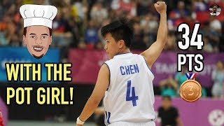 陳晏宇 34 Pts Full Highlights vs Russia Summer Universiade 280817 Bronze Medal [upl. by Pansy830]