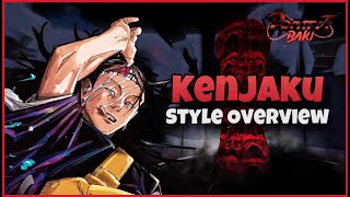 Kenjaku Style Overview  Project Baki 3 [upl. by Atteram386]