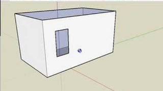 SketchUp Making your own doors and windows [upl. by Jehial]