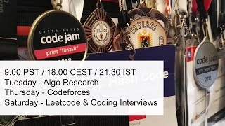 Google Code Jam Round 1 Practice [upl. by Dlorej]