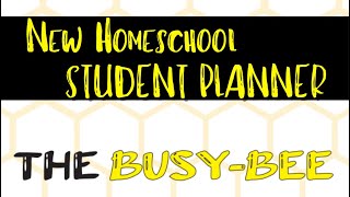 New Homeschool Student Planner [upl. by Anastatius]