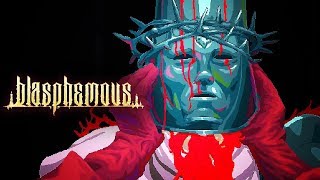 Blasphemous  Official Gameplay Reveal Trailer [upl. by Sehcaep]