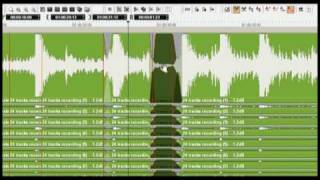 Pyramix Merging Technologies music editing demo [upl. by Harima131]