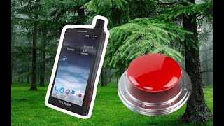 Thuraya X5 Touch работа в поле  тревожная кнопка [upl. by Neva]