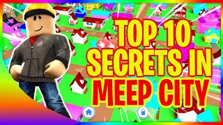 Top 10 SECRETS in Meep City 😱 [upl. by Rockie515]