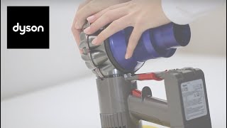 How to replace your Dyson V6 cordless vacuums cyclone [upl. by Anilrats]