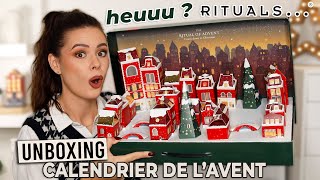 UNBOXING Calendrier de l’avent RITUALS 99€  CONCOURS [upl. by Aerdnas606]