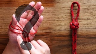 A Different Way To Tie The Diamond Knot  Paracord Diamond Knot Tutorial [upl. by Islean]