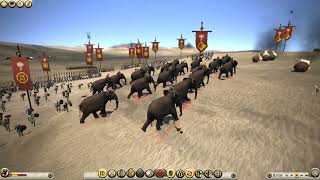 Total War Rome II Fireball Destruction [upl. by Lletnom]