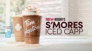 Tim Hortons  Hersheys SMores Iced Capp [upl. by Quartus]