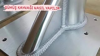 GÜMÜŞ KAYNAĞI NASIL YAPILIR [upl. by Ativla181]