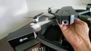 Holystone HS720 Drone unboxing and test flight [upl. by Eelrebmik775]