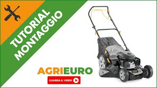 Rasaerba trazionato Alpina A5 51 SHQ  51cm motore a scoppio Honda GCVx170 [upl. by Blankenship]