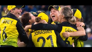 India v Australia  Epic montage of the ICC Womens T20 World Cup 2020 final [upl. by Nnairrek419]