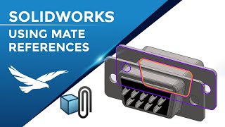 SOLIDWORKS Using Mate References [upl. by Ehcadroj274]