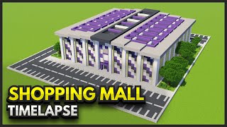 SHOPPING MALL  Minecraft Timelapse [upl. by Eener]