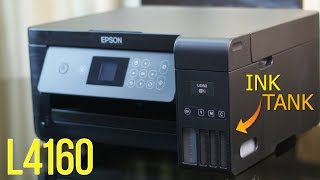 Epson L4160 review  with Integrated Ink Tank system सर्वश्रेष्ठ प्रिंटर [upl. by Awad]