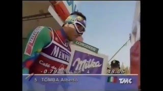 Alberto Tomba wins slalom Flachau 1996 [upl. by Beauchamp]