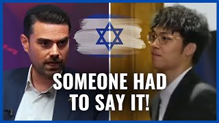 WATCH Ben Shapiro Leaves Yale Student SPEECHLESS With PROOF Israel Belongs To The Jews [upl. by Atnauq]