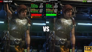 RX 7900 XTX VS RTX 4090 8K Benchmarks [upl. by Julian]